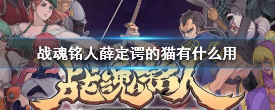战魂铭人薛定谔的猫有什么用 战魂铭人薛定谔的猫介绍