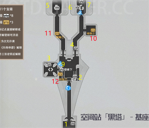 崩坏星穹铁道黑塔基座宝箱大全 特殊宝箱获取方法一览